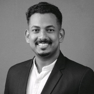 Portrait of Arun Shaji, Admin Manager at Oversea